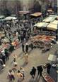 15 Cantal / CPSM FRANCE 15 "Saint Flour, un jour de marché"