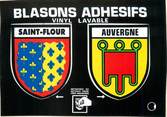 15 Cantal / CPSM FRANCE 15 "Saint Flour" / BLASON ADHESIF