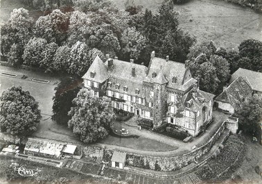 / CPSM FRANCE 15 "Saint Chamant, vue générale, le château"