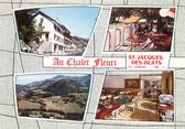 15 Cantal / CPSM FRANCE 15 "Saint Jacques des Blats, au chalet Fleuri"