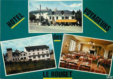 / CPSM FRANCE 15 "Le Rouget, hôtel des Voyageurs"