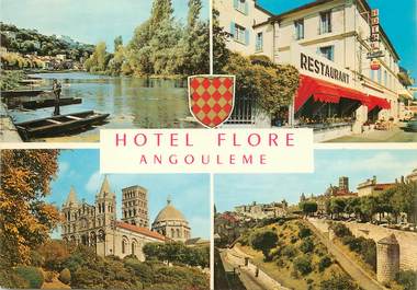 / CPSM FRANCE 16 "Angoulème, hôtel Flore"