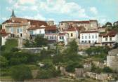 16 Charente / CPSM FRANCE 16 "Aubeterre sur Dronne, vue sur la rue Saint Jacques"