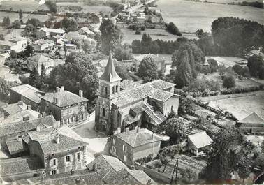 / CPSM FRANCE 16 "Champagne Mouton, l'église"