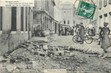 / CPA FRANCE 76 "Elbeuf, ravages causés par l'orage du 30 juin 1908, la rue de l'Hospice"