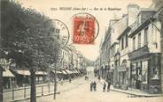 76 Seine Maritime / CPA FRANCE 76 "Bolbec, rue de la république "