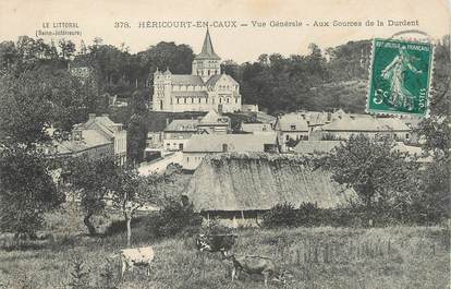 / CPA FRANCE 76 "Hericourt en Caux, vue générale"