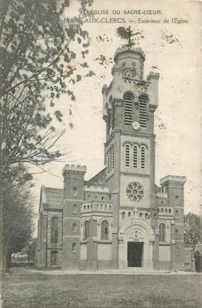 / CPA FRANCE 76 "Mare Aux Clercs, église du Sacré Coeur"