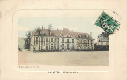 / CPA FRANCE 76 "Darnétal, hôtel de ville"