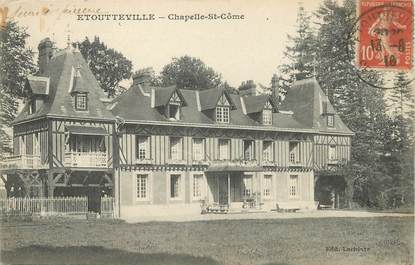 / CPA FRANCE 76 "Etoutteville, chapelle Saint Côme"