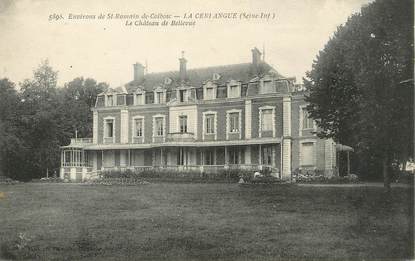 / CPA FRANCE 76 "La Cerlangue, le château de Bellevue"
