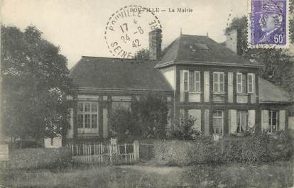 / CPA FRANCE 76 "Bouville, la mairie"