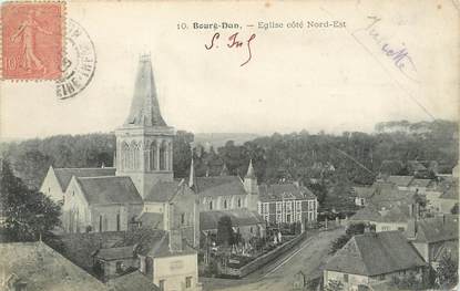 / CPA FRANCE 76 "Bourg Dun, église"