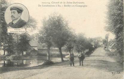 / CPA FRANCE 76 "Bailly en Campagne, circuit de la Seine Inférieure "