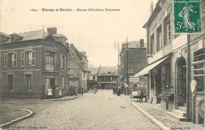 / CPA FRANCE 76 "Blangy sur Bresle, maison Abraham Duquesne"