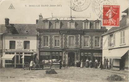 / CPA FRANCE 76 "Bosc le Hard" / ATTELAGE