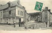 76 Seine Maritime / CPA FRANCE 76 "Caudebec en Caux, la rue Saint Clair"