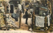 76 Seine Maritime / CPA FRANCE 76 "Dieppe, un troglodyte"