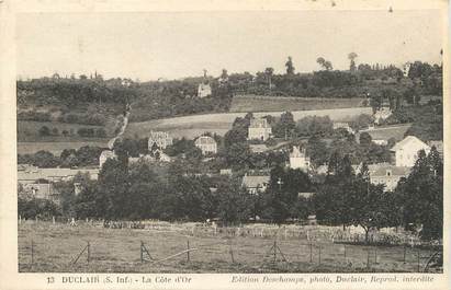 / CPA FRANCE 76 "Duclair, la côte d'or"