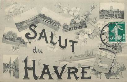 / CPA FRANCE 76 "Salut du Havre"