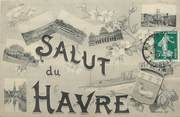 76 Seine Maritime / CPA FRANCE 76 "Salut du Havre"