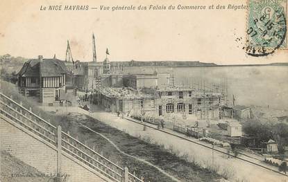/ CPA FRANCE 76 "Le Nice Havrais, vue générale du palais du commerce et des régates"