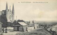 76 Seine Maritime / CPA FRANCE 76 "Sainte Adresse, Notre Dame des Flots et la ville"