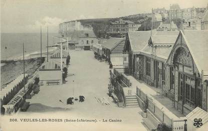 / CPA FRANCE 76 "Veules Les Roses, le casino"