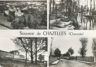 / CPSM FRANCE 16 "Souvenir de Chazelles"