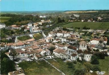 / CPSM FRANCE 16 "Mouthiers sur Boëme, vue générale aérienne"