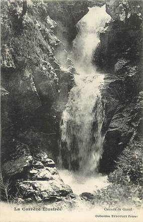 CPA FRANCE 19 "Cascade de Gimel"