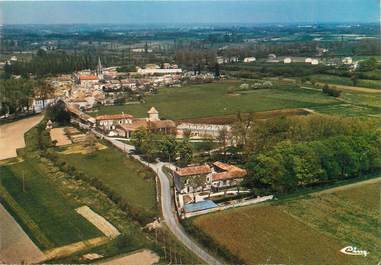 / CPSM FRANCE 16 "Roullet, vue générale aérienne"