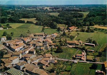 / CPSM FRANCE 16 "Roussines, vue aérienne"