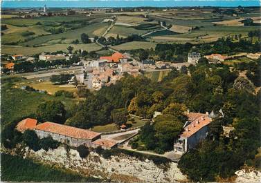 / CPSM FRANCE 17 "Chenac Saint Seurin d'Uzet, vue aérienne "