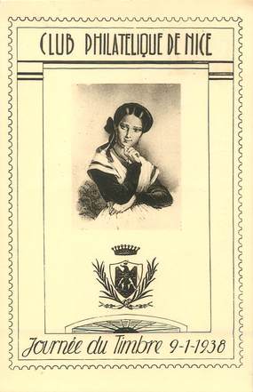 / CPA FRANCE 06 "Nice, journée du timbre 1938" / CLUB PHILATELIQUE