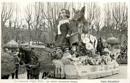 CPA FRANCE 13 "Aix en Provence, Carnaval 1937, le petit chaperon rouge"