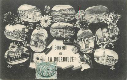 / CPA FRANCE 63 "Souvenir de La Bourboule"