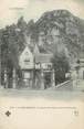 63 Puy De DÔme / CPA FRANCE 63 "La Bourboule, la roche des fées et la villa Choussy"