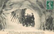 Militaire CPA CHASSEUR ALPIN "Petit Saint Bernard, un tunnel sous la neige"