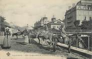 63 Puy De DÔme / CPA FRANCE 63 "La Bourboule, la place aux Ânes"