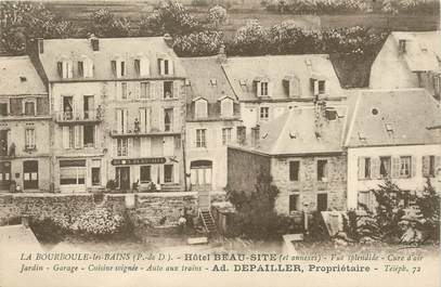 / CPA FRANCE 63 "La Bourboule les Bains, hôtel Beau Site"