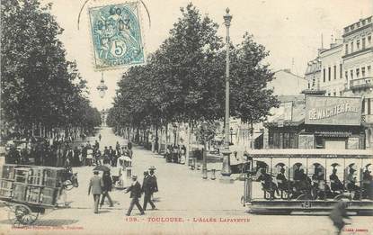 / CPA FRANCE 31 "Toulouse, l'allée Lafayette"