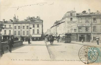 / CPA FRANCE 31 "Toulouse, Faubourg Saint Cyprien"