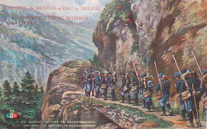 CPA CHASSEUR ALPIN "Section en reconnaissance"