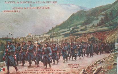 CPA CHASSEUR ALPIN "Compagnie d'Alpins en marche"