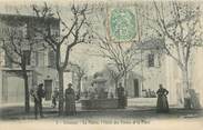 13 Bouch Du Rhone CPA FRANCE 13 "Gréasque, la mairie, l'hotel des Postes et la place"