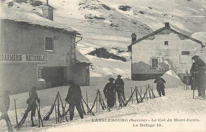CPA CHASSEUR ALPIN " Lanslebourg, le Col du Mont Cenis"
