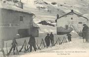 Militaire CPA CHASSEUR ALPIN " Lanslebourg, le Col du Mont Cenis"