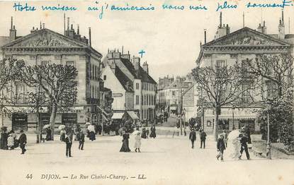 CPA FRANCE 21 "Dijon, rue Chabot Charny"