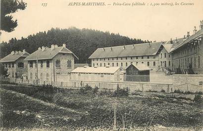 CPA  CHASSEUR ALPIN " Peira Cava, les casernes"